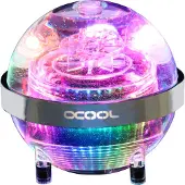 Alphacool Eisball Digital RGB säiliö - Plexi (sis. Eispumpe VPP755 V.3)