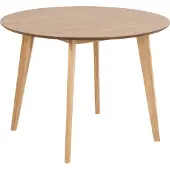 Ebuy24 Ruokapöytä Roxby D105xH76 cm, tammi