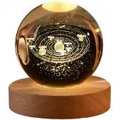 ITImport Yövalo aurinkokunta 3D 6cm