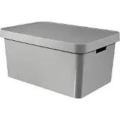 Curver INFINITY säiliö 45L vaaleanharmaa kannella - 233941