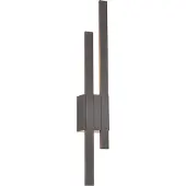 TRIO Tawa LED seinävalaisin 61cm 3000K 2x9W IP54 antrasiitti