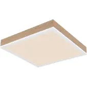 Globo Lighting Kattovalaisin Doro, Tumma puu, Olohuone/ruokailutila, Puu, Moderni