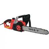 YATO Sähkökäyttöinen moottorisaha - - 2400W - 40 cm - Nopeus 15 m/s - Automaattinen voitelu - Sivujännitys