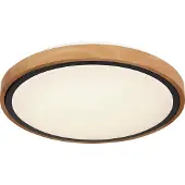 Globo Lighting Kattovalaisin Bruno, Vaalea puu, Olohuone/ruokailutila, Puu