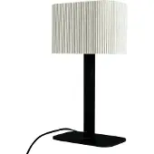 Dyberg Larsen pöytälamppu Calix, luonnonvalkoinen, korkeus 39 cm Calix, Valkoinen/opaali, Olohuone/ruokailutila, Tekstiili/kangas/silkki, Design