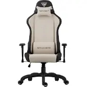 Sense7 Spellcaster FUKU fabric armchair black and beige