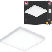 Paulmann Led paneeli Velora, Valkoinen/opaali, Olohuone/ruokailutila, Metalli, Moderni