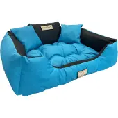 AIO Factory Blue koiransänky 115x95 cm, vedenpitävä, personoitava, Niebieski