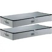 Vevor -sängynalussäilytyslaatikko kirkkailla kansilla, 850 x 430 x 120 mm, 45 litran suuret sängynalusvaatteastiat, matalaprofiilinen sängynaluslaatikko, kenkäjärjestelylaatikko peittoihin ja kenkiin,