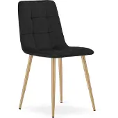 Leobert Ruokapöydän tuoli Kara, musta