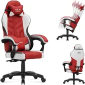 Huzaro Samettinen pelituoli Force 2.7 red, punainen, pehmeä veluuri