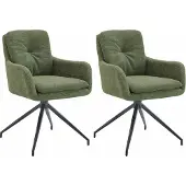 CLP Pickett ruokatuolisetti, 2 kpl, kangas, Ruda