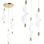 Toolight Led-valaisin G009-3cpr White/gold