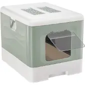 Ferplast Sahara Green - cat litter box - 52 x 39 x 40cm