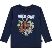 Lego Wear Lwtasi 700 - T-Shirt L/S - Navy - 104