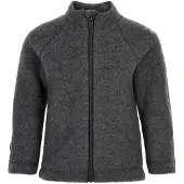 Mikk-Line Wool Baby Jacket - Grey - 86