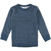 Joha Pitkähihainen Villatoppi Dark Denim Dark Denim-80 cm Sininen 80 cm Pojat