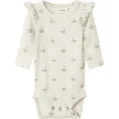 Lil´ Atelier Nbfgavo Eko Ls Slim Body Lil Noos - White - 56