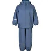 CeLaVi Basic Rainwear Set -Recycle Pu - Blue - 68-74