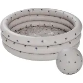 Oyoy MINI Elephant Swimming Pool Large & Beach Ball - Beige - ONE SIZE x 120
