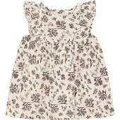 En fant Dress Ns Floral Woven - Cream - 86