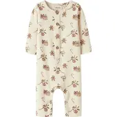 Lil´ Atelier Nbnlayo Gip Ls Slim Suit Lil - Cream - 62