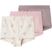 Name it Nmftights 3P Barely Pink Bow Noos - Pink - 92