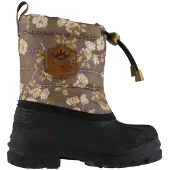 Mikk-Line Winter Boot Aop - Brown - 28