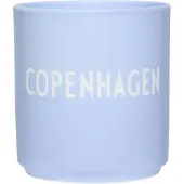 Design Letters suosikkikuppi Danish Words 25 cl Blue