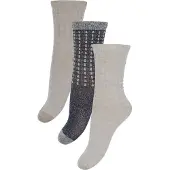 Minymo Wool Socks 3-Pack - Multi/patterned - 15\18