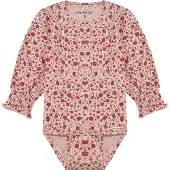 Minymo Body Ls Aop - Pink - 80