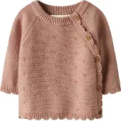 Lil´ Atelier Nbflaguna Ls Wrap Knit Lil Noos - Pink - 86