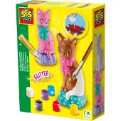 SES Creative - Cast &amp; Paint - Cat - - OneSize - Askartelusetit