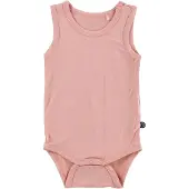Minymo Body W/O Sleeves - Pink - 80