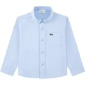 Lacoste Kids Woven Pitkähihainen Kauluspaita