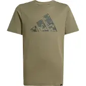 Adidas J Camo T - Khaki green - 128