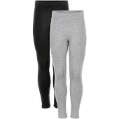 Minymo Basic Leggings (2-Pack) - Black - 146