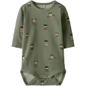 Name it Nbmtusher Ls Body - Khaki green - 56