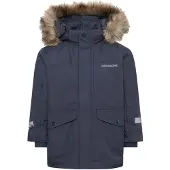 Didriksons Bjärven Kids Parka 4 Navy - 90 cl