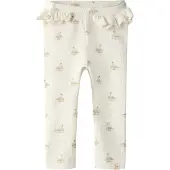 Lil´ Atelier Nbfgavo Efi Slim Legging Lil Noos - White - 62