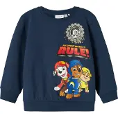 Name it Nmmsteffen Paw Nreg Sweat Bru Noos Cplg - Blue - 116