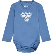 Hummel Hmlmini Logo Body L/S - Blue - 80