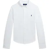 Ralph Lauren 30/1 Fw Mesh-Ls Fb Cs M5-Si-Sps - White - 150-161