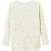 Name it Nmfwang Wool Needle Ls Top Noos - Cream - 92