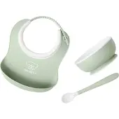 BabyBjörn Ruokintasetti, 3 Kpl Powder Green Powder Green One Size Vihreä One Size Pojat, Tytöt