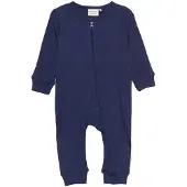 Minymo Pyjamahaalari - Joustinneule - Dark Laivastonsininen - - 68 - Pyjamahaalari