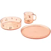 Liewood Ruokailusarja - Siva - Peach/Sea Shell - - OneSize - Ruokailusarjat