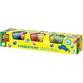 SES Creative Sormimaali - 4 x 110 ml - Perusvärit - - OneSize - Askartelusetit