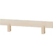 Hoppekids Sängynreuna - ECO Comfort - 100x22,5 cm - Natural Puu - - OneSize - Sängynreunat