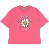 The New Skye Lyhythihainen Tee Carmine Rose Carmine Rose-9-10 Y Vaaleanpunainen 9-10 vuotta Tytöt